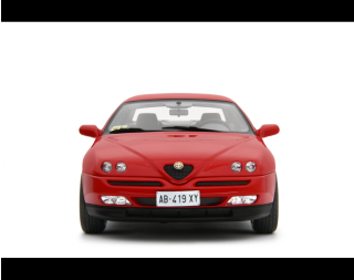 Alfa Romeo GTV 2.0 T.Spark 16V 1995 ROSSO ALFA Laudoracing 1:18 Resinemodell (Türen, Motorhaube... nicht zu öffnen!)